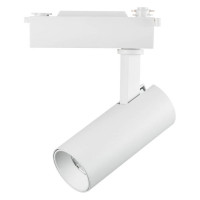 Lightstar 218216 Светильник для 1-фазного трека FUOCO LED 15W 1500/1560/1620LM 24G БЕЛЫЙ (в комплекте)