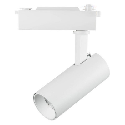 Lightstar 218216 Светильник для 1-фазного трека FUOCO LED 15W 1500/1560/1620LM 24G БЕЛЫЙ (в комплекте)