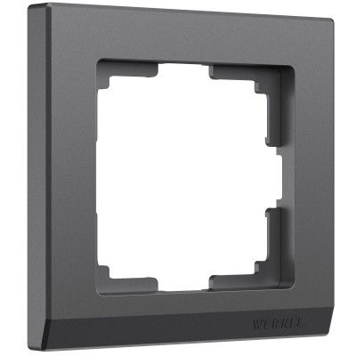 Werkel W0011864/ Рамка на 1 пост Stark (графит матовый), a063115