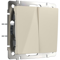 Werkel W1123003/ Перекрестный выключатель двухклавишный (слоновая кость), a058434