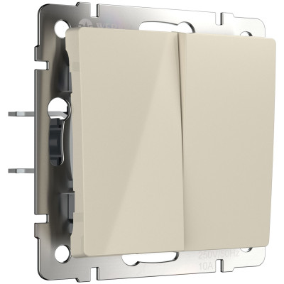 Werkel W1123003/ Перекрестный выключатель двухклавишный (слоновая кость), a058434