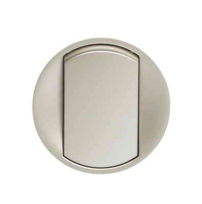 Legrand Лицевая панель - Программа Celiane - выключатель 1-полюсный / переключатель Кат. № 0 670 01/02/05/31/32 - титан, 068301