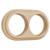 Werkel W0025224/ Рамка на 2 поста (светлый бук) (RAMKA 02 WL15 M0), a050996