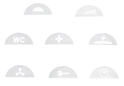 N2004.3 - "Шильдик с символом ""WC""" - 2CLA200430N1101