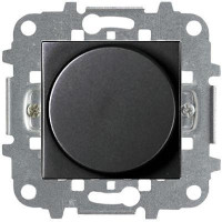 N2260.3 AN - Механизм электронного поворотного светорегулятора для регулируемых LEDi ламп, 2-100 Вт, 2-модульный, серия Zenit, цвет антрацит - 2CLA226030N1801