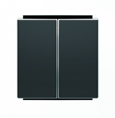 ABB SKY Чёрный бархат Клавиша для 2-клавишных выключателей/переключателей/кнопок