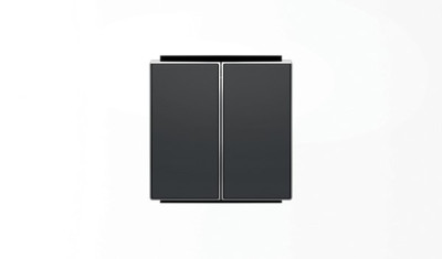 ABB SKY Чёрный бархат Клавиша для 2-клавишных выключателей/переключателей/кнопок