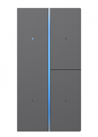 GVS CHKA-04/S7.1.11 Клавиши для дополнения стандартной панели S7, стекло