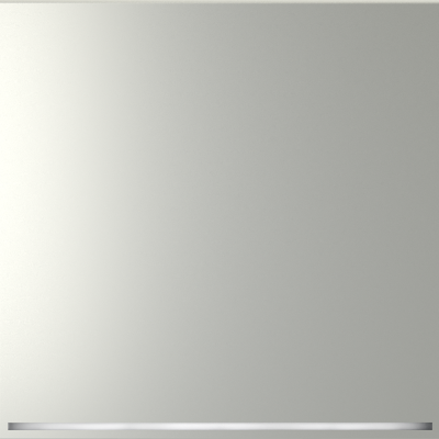 Выключатель встраиваемый VOLTUM S70 одноклавишный с подсветкой 10А, (сталь), VLS010205