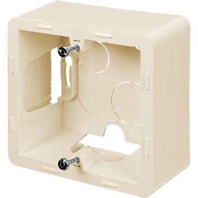 Legrand Коробка для накладного монтажа 1 пост - Legrand Inspiria - слоновая кость, 673981