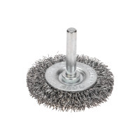 Щетка дисковая для дрели, витая стальная проволока, 50мм KRANZ, KR-91-1244