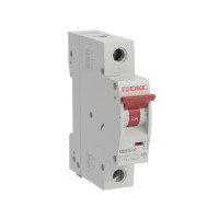 ДКС Автоматический выключатель модульный YON max типа MD63S, 4,5кА, 1 полюс, хар-ка C, 63А, MD63S-1PC63