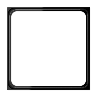 Промежуточная рамка; черная, LS981ZSW Промежуточная рамка; черная, LS981ZSW