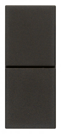 Vimar Две кнопки независимые NO+NO 10A, черный, 30066.G Vimar Две кнопки независимые NO+NO 10A, черный, 30066.G