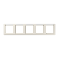 Рамка 5-кратная горизонтальная с полем для надписи слоновая кость, AS5850BFINA Рамка 5-кратная горизонтальная с полем для надписи слоновая кость, AS5850BFINA
