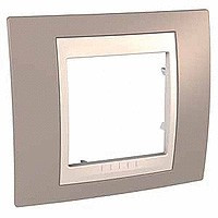 UnicaCh Рамка 1-ная, коричн./беж.