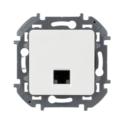 Legrand Розетка компьютерная RJ45 категория 5e UTP - Legrand Inspiria - белый, 673825