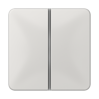 2-клавишная накладка для пульта КNX, светло-серая, для серии СD, CD402TSALG