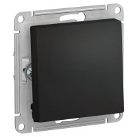 IRIDIUM Выключатель 1-клавишный, 250 В, 16 А. Цвет черный, M1205