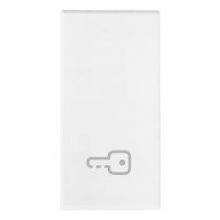 Vimar Клавиша на 1 модуль с симв "ключ", белая, 19021.P.B Vimar Клавиша на 1 модуль с симв "ключ", белая, 19021.P.B