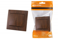 Выключатель 2 кл. 10А "ЭКО" (бук) "Таймыр" TDM Electric, SQ1814-0302 Выключатель 2 кл. 10А "ЭКО" (бук) "Таймыр" TDM Electric, SQ1814-0302