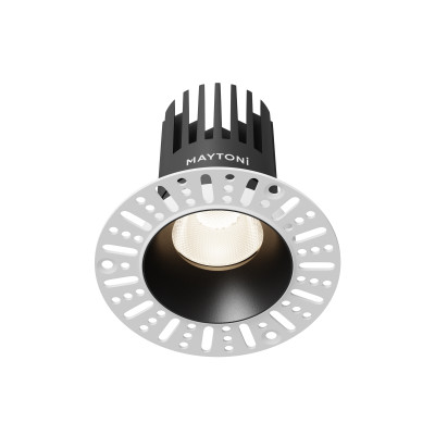 Maytoni Technical Встраиваемый светильник Dip Hight 4000K 15Вт 50°, DL121-15W-4K-TRS-B