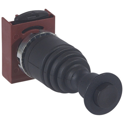 Legrand Джойстик - Osmoz - для комплектации - без подсветки - IP 65 - 2П с возвратом в ''0'' - с кнопкой блокировки, 023992