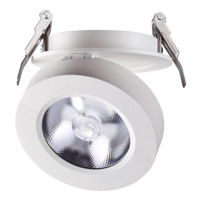 Novotech 357982 SPOT NT19 218 белый Встраиваемый светильник IP20 LED 3000К 12W 220V GRODA