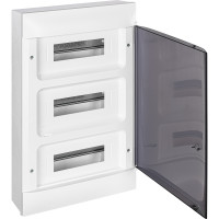 Legrand Practibox S Пластиковый щиток Навесной 3X12 Дымчатая дверь, 135613