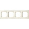 M-Plan Рамка 4-ная, беж. блест.