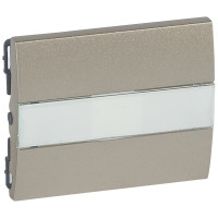 Legrand Клавиша - Galea Life - с держателем этикеток - Titanium, 771417