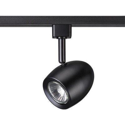 Novotech 370547 PORT NT19 086 черный Светильник трековый однофазный трехжильный IP20 GU10 50W 230V VETERUM