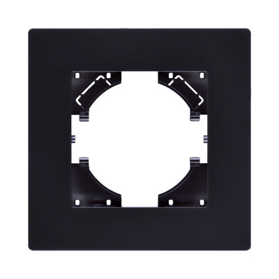Рамка 1-постовая, черный Kollinger Aspekt AT1BK