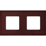 FD01602RW Fede FD01602RW Рамка на 2 поста гор./верт., цвет red wine