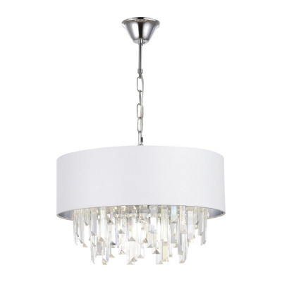 ST LUCE SLE1120-103-07 Светильник подвесной Хром/Белый E14 7*40W