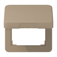 Подпружиненная откидная крышка, для монтажа устройств размером 50х50; металл; золотая бронза; CD500, CD590KLGB