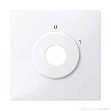 SM Накладка для мех-зма выключателя управл. ключом арт. № SCMTN318599, активно-бел.