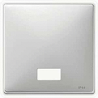 SD Клавиша 1-ная с линзой IP44, стальн.