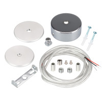 Подвес токопроводящий ARL-SL-ROUND-D70-360deg вертикальный (Arlight, провод 2x0.5), 037772 Подвес токопроводящий ARL-SL-ROUND-D70-360deg вертикальный (Arlight, провод 2x0.5), 037772