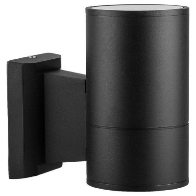 Светильник садово-парковый, 230V E27, DH0701, черный (на стену вверх), Feron 06296