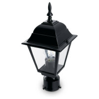 Светильник садово-парковый, 60W 230V E27 черный, 4103/PL4103 (на столб), Feron 11018