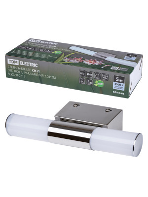 Светильник LED CH-П 5Вт, 4000 К, IP44, Камбрия-2, хром TDM Electric, SQ0358-0215