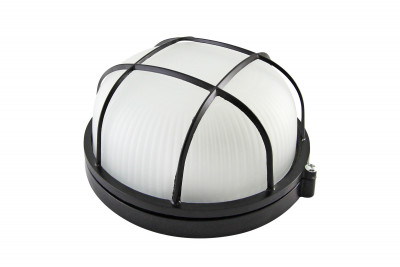 Светильник НПБ1302 черный/круг с реш. 60Вт IP54 TDM Electric, SQ0303-0033