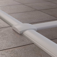 ДКС Напольный канал 75х17 мм CSP-F, белый, 01331 ДКС Напольный канал 75х17 мм CSP-F, белый, 01331