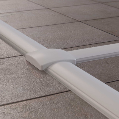 ДКС Напольный канал 75х17 мм CSP-F, белый, 01331