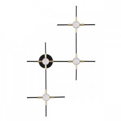 3906/14WL L-VISION ODL20 139 золот/черн/металл Настенный светильник LED 4000K 14W 220V COSTELLA