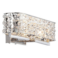 ST LUCE SL1117.101.01 Светильник настенный ST-Luce Хром/Хром, Прозрачный G9 2*5W