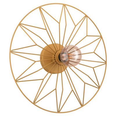 Eglo 43443 Настенно-потолочный светильник CASTANUELO, 1Х40W, E27, H105, ?425, сталь, золотой