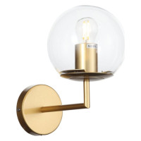 ST LUCE SL1150.201.01 Светильник настенный ST-Luce Матовое золото/Прозрачный E27 1*40W