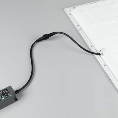 Светильник DL-TITAN-S600x600-40W Day4000 (WH, 120 deg, 230V) (Arlight, IP54 Металл, 5 лет), 038425